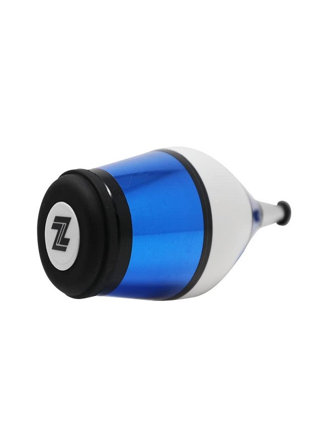 Zeekio - Pegasus Juggling Club - Premium Quality - for Beginners & Advanced - Multi-Piece Durable Design - Scuff Resistant - Rubber Knob & Cap - 20.5”L - Single Club - Blue - Image 2